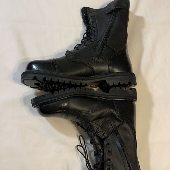 Rocky Men's Size 8 side zipper black jump boot (see photo desc) - Picture 5 of 15